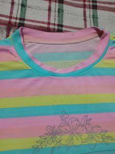 Striped Cotton T-Shirt