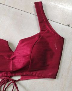 backless blouse padded