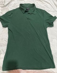 combo of 3 Men's H&amp;M Polo Shirts darkgreen grey an