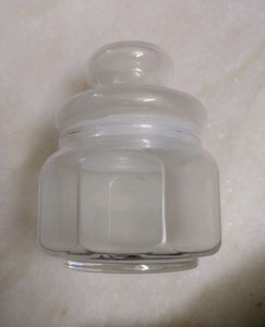 Clear Glass Jar with Lid