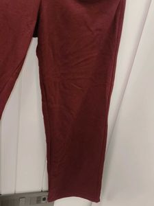 Cozy Maroon Wide Leg Pants