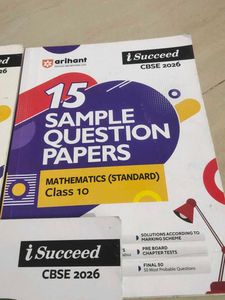 Arihant Sample Question Papers class 10