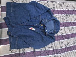 Cute Teddy Bear Denim Jacket