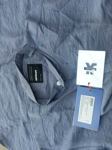 Men's Casual Band Collar Shirt
