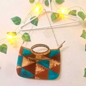 Boho Patchwork Clutch Bag