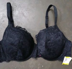 Women's Black Lace Bra
