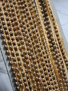 Embellished Trim Fabric