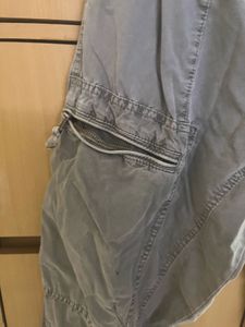 Oversize Cargo Grey Color Waist 44”