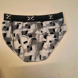 XYXX Men's Geometric Print Briefs
