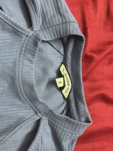 Ribbed Long Sleeve Top