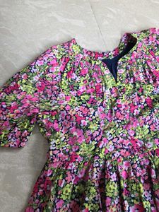Floral Print Midi Dress