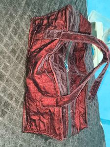 Velvet Backpack - Stylish and Unique