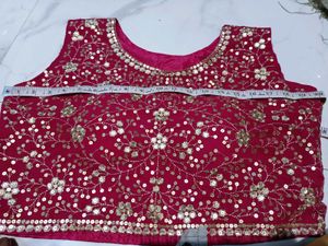 Stunning Red Embroidered Lehenga Choli