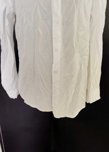Classic White Button-Down Shirt