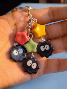 Bundle of Soot Sprite Keychain