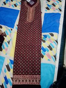 Elegant Embroidered Kurta Set