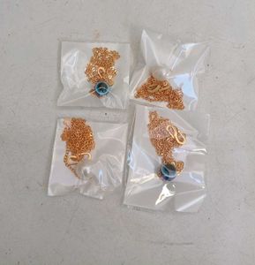 Elegant Gold Plated Necklaces with Pendant