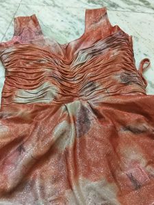 Sparkling Ruched gown