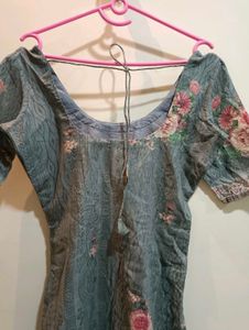 Floral Print Salwar Kameez