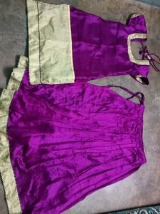 purple dress