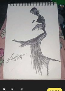 Anime Sketch - Boy &amp; Cat Art