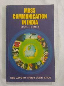 Mass Communication in India Book