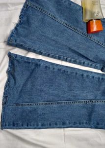 Flared Denim Jeans