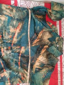 Premium Abstract Print Button-Up Shirt