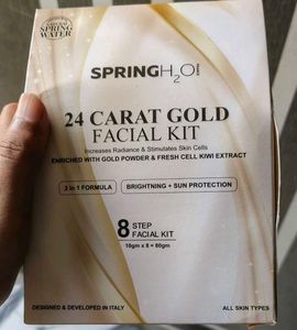 SpringH2O 24 Carat Gold Facial Kit