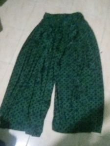 Green Printed Palazzos