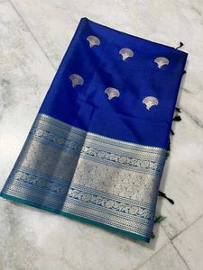Softy Silk Allover Boota Saree
