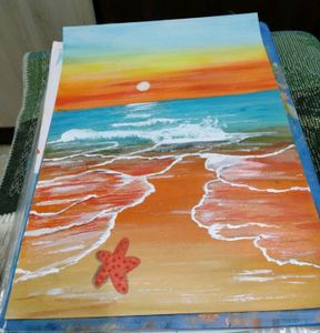 ocean painting