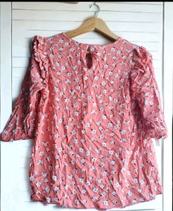 Mast &amp; Harbour Printed Casual Top