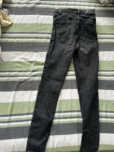 Zara Black Wash Skinny Jeans
