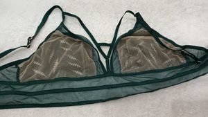 Green Lace Bralette..
