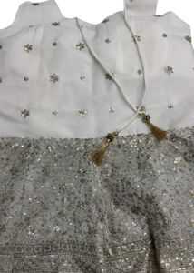 Elegant White Sharara Suit