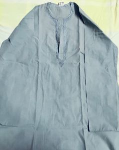 Men's Grey Kurta