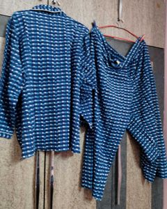 DIVENA Brand Cotton Nightsuit Set