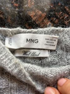 Gray Knit Tank Top