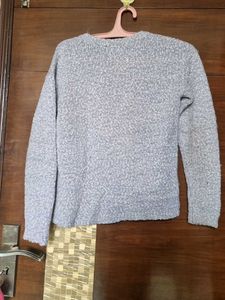 Blue Knit Sweater
