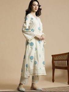 Embroidered Long Co-ord Set