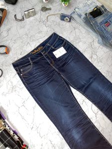 Flared Y2k Denim Jeans