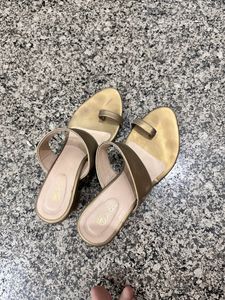 Gold Party Sandals