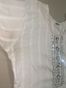 at holy doscounts ..Elegant White Embroid
