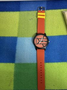 Peril Orange Circuit Board Watch