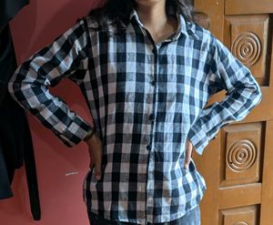 Classic Checkered Button-Up Shirt