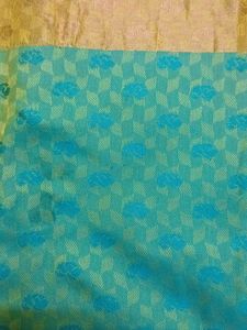 Double shaded 4.5 mtrs saree with blouse