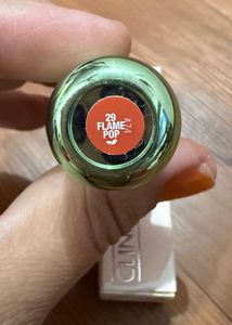 Clinique  shine  Lipstick - flame pop