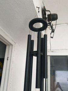 Modern Black Wind Chimes