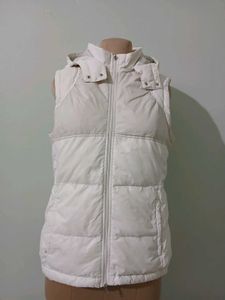 Authentic White Vintage Nike Puffer  Jacket